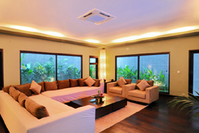 Living Area - Five Castle Villas